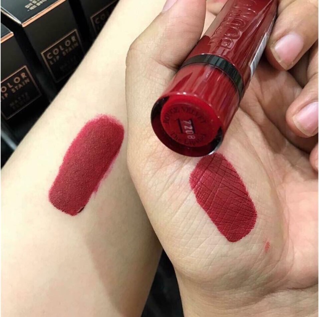 SON LÌ DẠNG THỎI BOURJOIS ROUGE VELVET THE LIPSTICK