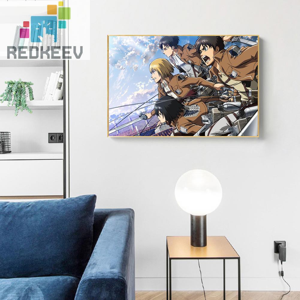 Bộ Tranh Đính Đá 5d Tự Làm Hình Anime Attack On Titan 1.13 | BigBuy360 - bigbuy360.vn