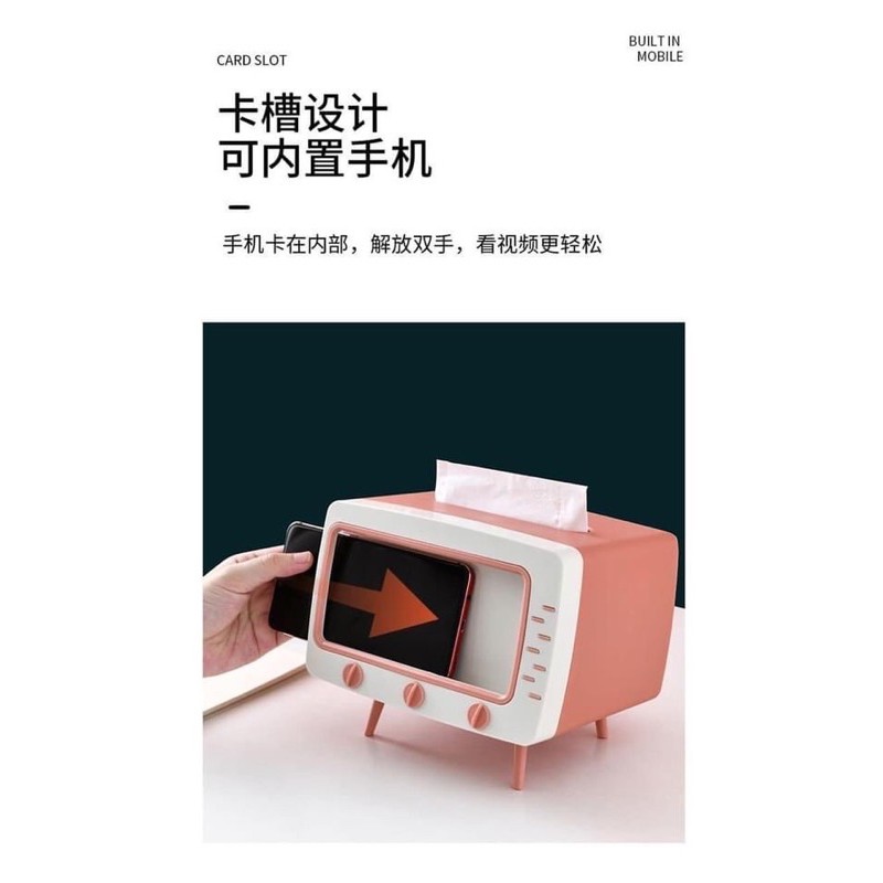 Hộp giấy tích hợp kệ điện thoại Xem Phim | BigBuy360 - bigbuy360.vn