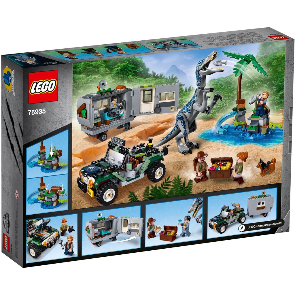 LEGO Jurassic World 75935 Baryonyx Face-Off: The Treasure Hunt