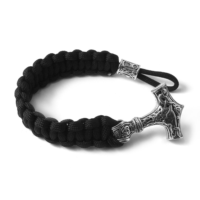 Vòng Tay Nam Lắc Tay Unisex Thời Trang Đeo Tay Nam Nữ Basic Saz Store Màu Bạc - Vòng tay nam Ale