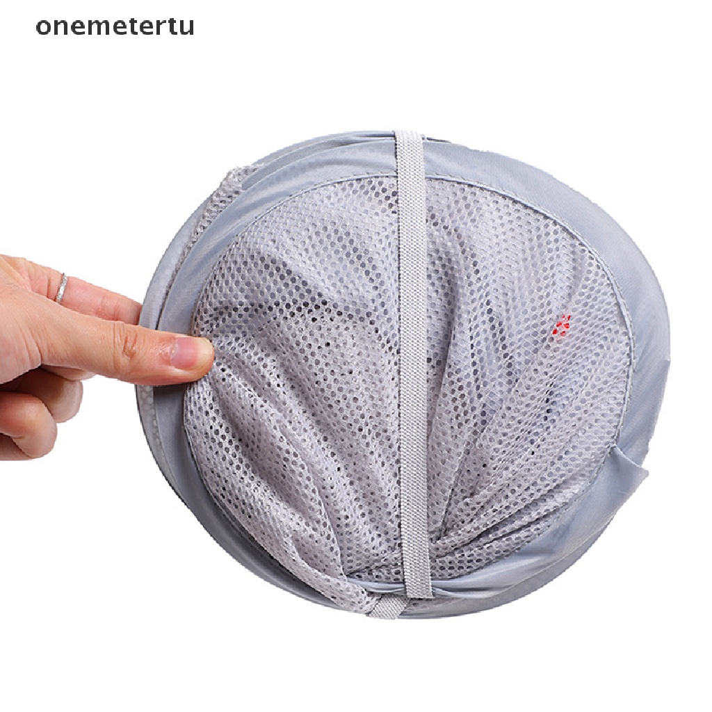 Onemetertu Giỏ Lưới Đựng Quần Áo Bẩn Có Thể Gấp Lại Dùng Trong Phòng Tắm EN