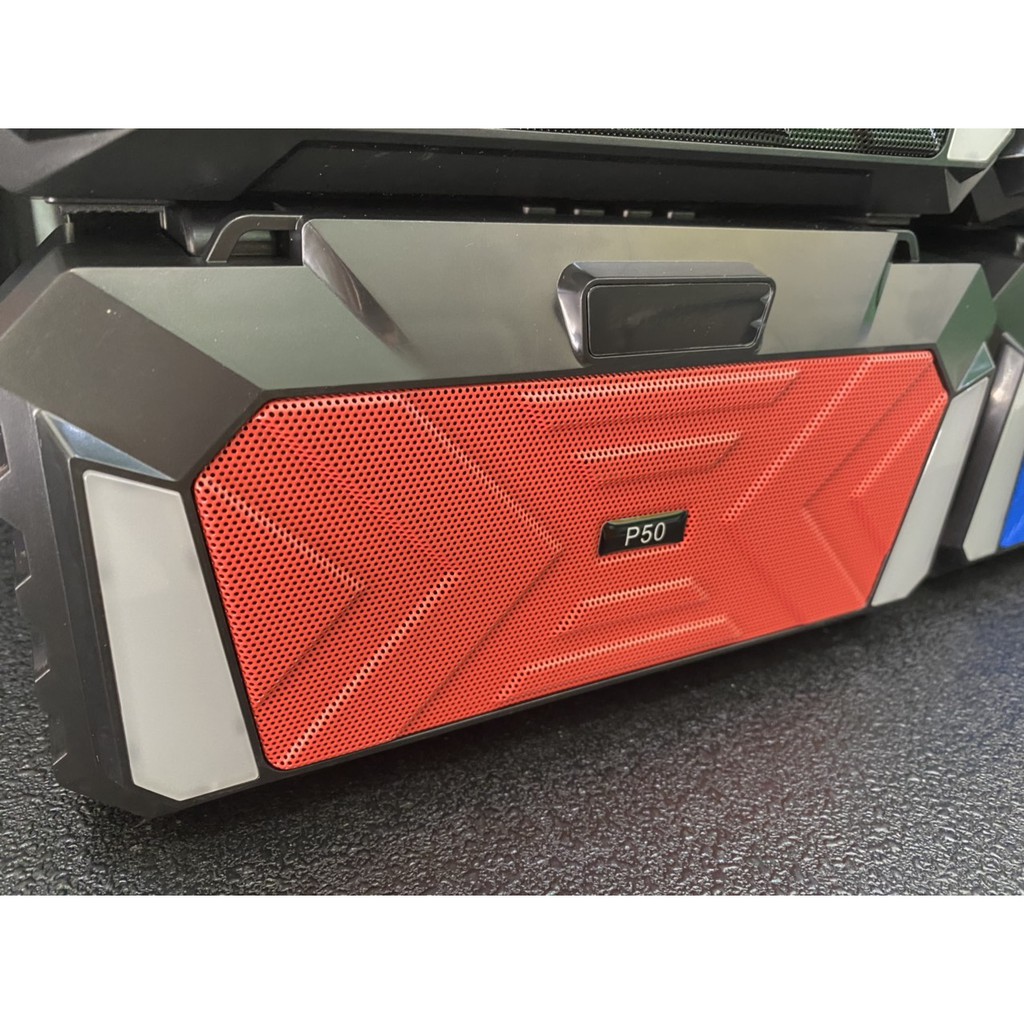 LOA  BLUETOOTH P50 HÀNG HOT, CÓ ĐÈN LED NHẤP NHÁY - BẢO HÀNH 6 THÁNG