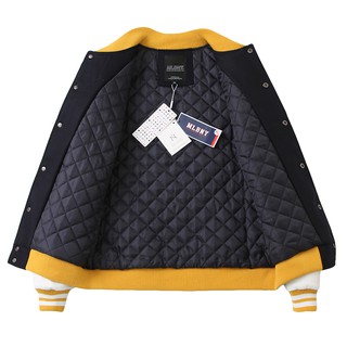 ÁO BOMBER DẠ MLB NY UNISEX NAM NỮ