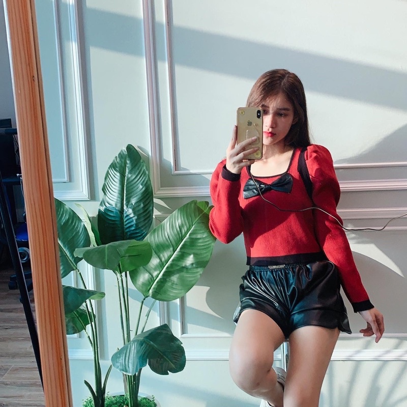 áo len nơ điệu | BigBuy360 - bigbuy360.vn