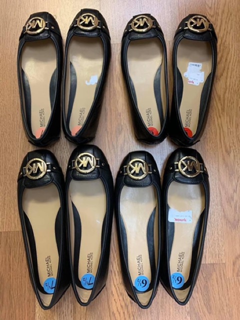 Mk đen da mềm tag vàng