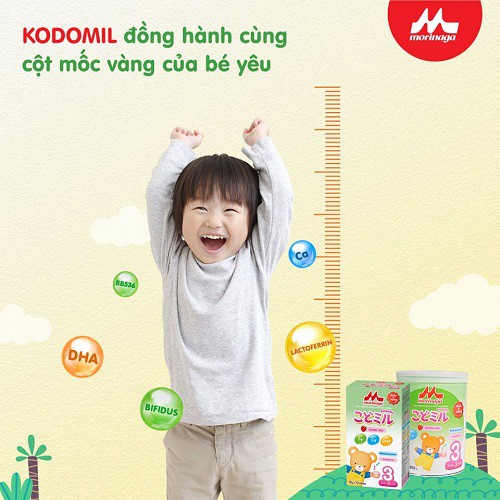 Sữa Morinaga Kodomil số 3 vị dâu (850g)