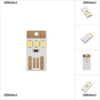 Đèn Led Mini Ánh Sáng Trắng Bỏ Túi 5V Cổng Sạc Usb