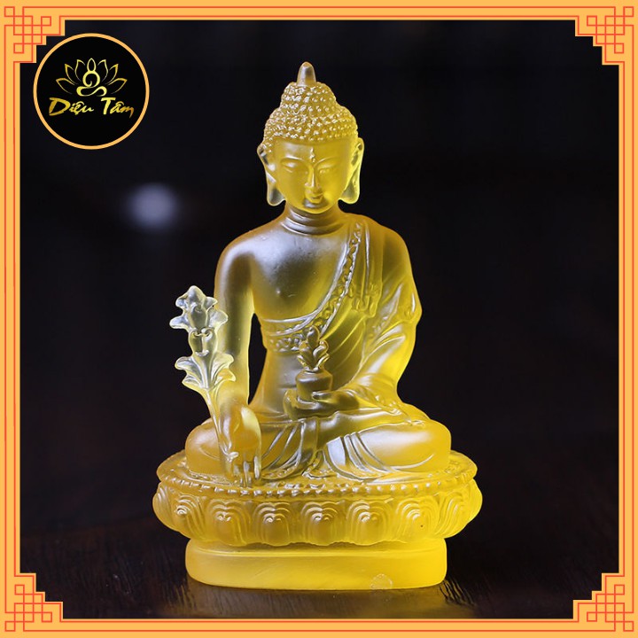 Tượng phật dược sư  cao 12cm vừa vặn mọi không gian Loại 1