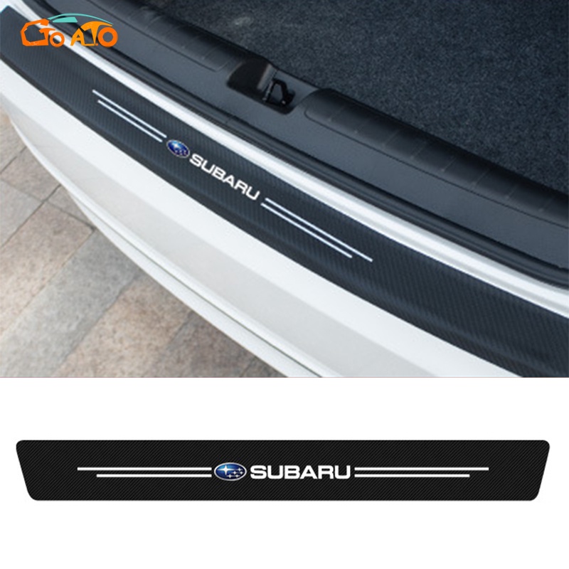 GTIOATO 1 Chiếc Sợi Carbon Dán Xe Dán Cốp Xe Hơi DáN ChốNg XưỚC Ô Tô Bảo Vệ Cốp Sau Xe Hơi Phụ KiệN Ô Tô Cho Subaru Forester BRZ Impreza Outback WRX SIT