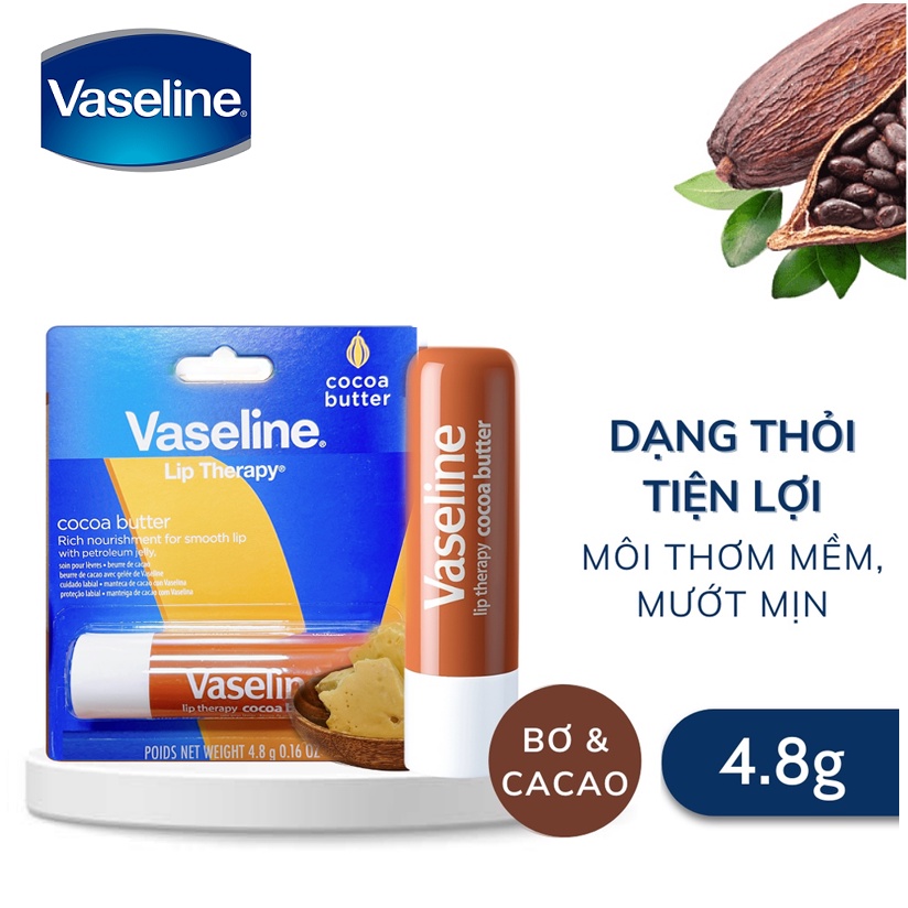 Son Dưỡng Môi Dạng Thỏi Vaseline Lip Therapy 4.8g