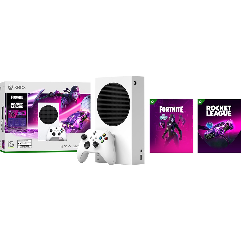 Máy Xbox Series S Fortnite &amp; Rocket League Bundle Chính Hãng Microsoft Tặng Kèm Game