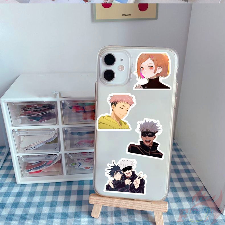 Bộ 100 Miếng Dán Chống Nước Chủ Đề Phim Anime Jujutsu Kaisen