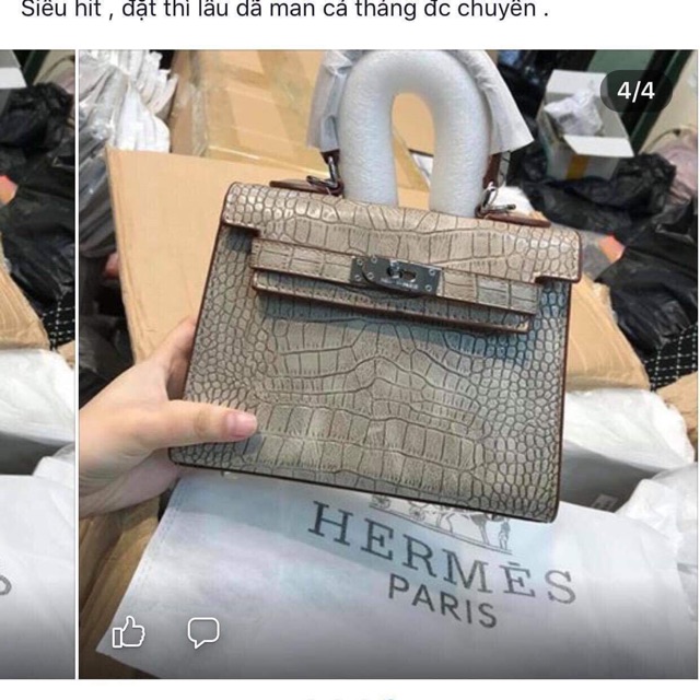 Túi HM da rắn