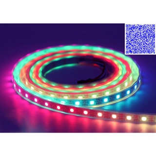 ĐÈN LED FULL MÀU  ARGB NEOPIXEL WS2812B 96LED/MÉT CUỘN 1 MÉT ĐIỆN ÁP 5V