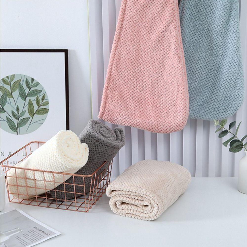 Mũ Tắm Trùm Đầu Giúp Làm Khô Tóc Nhanh Tiện Dụng