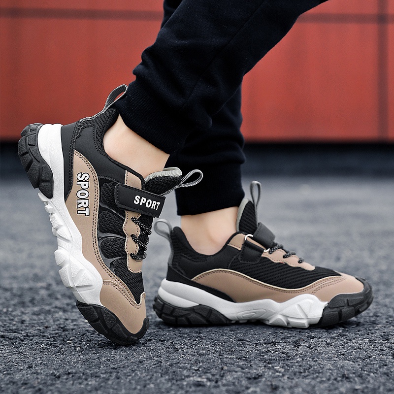 Giày Thể Thao Lưới Thoáng Khí Mới Cho Bé Trai