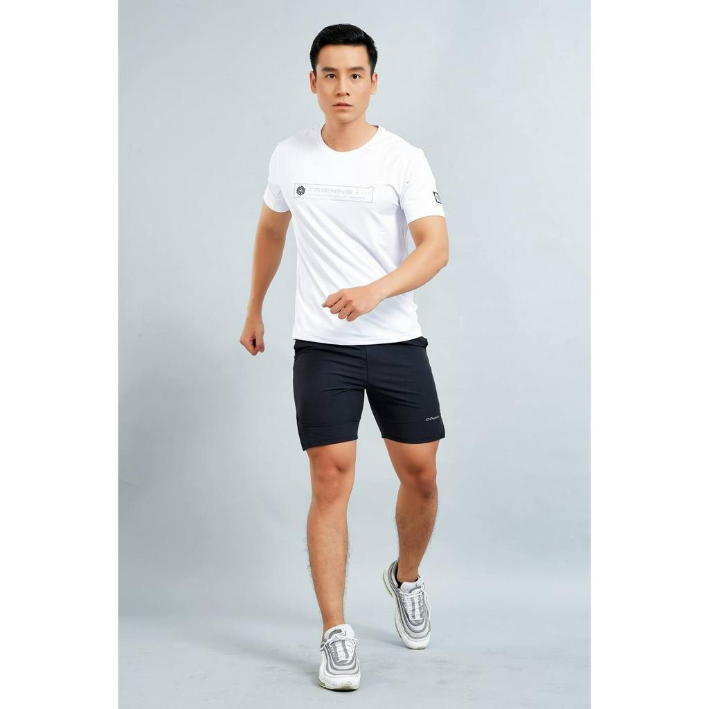 Áo Thun Tập Gym Yoga Nam Siêu Co Giãn, Thoáng Mát, Chính Hãng ICADO AT20