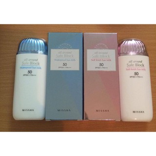 Kem chống nắng Missha all around safe block soft finish sun milk (70ml)