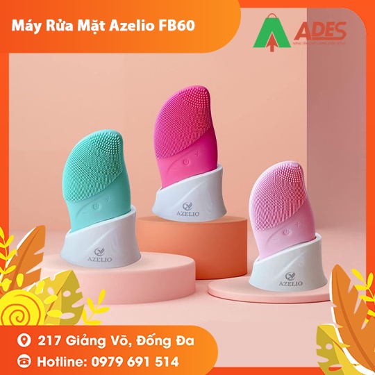 Máy Rửa Mặt Thông Minh 3 in 1 AZELIO FB60 - Bảo hành Chính Hãng