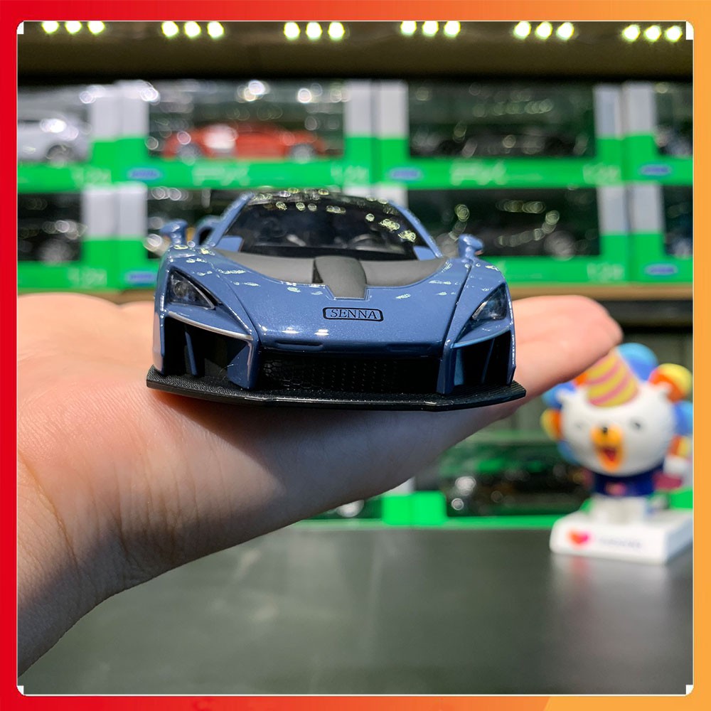 Mô hình xe Mclaren Senna tỉ lệ 1:32 màu xanh