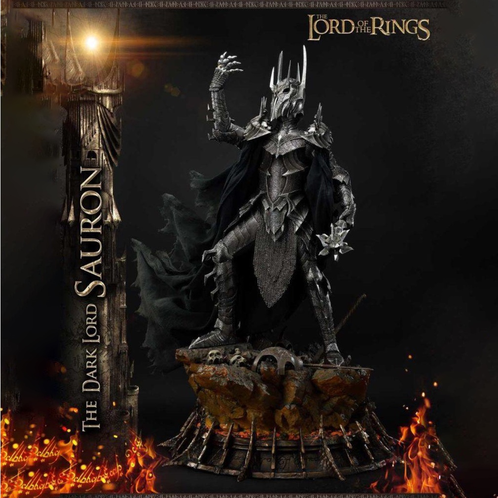 Mô Hình Sauron Lord Of The Rings  Bằng Chất Liệu Nhựa Resin - Cao 20 cm