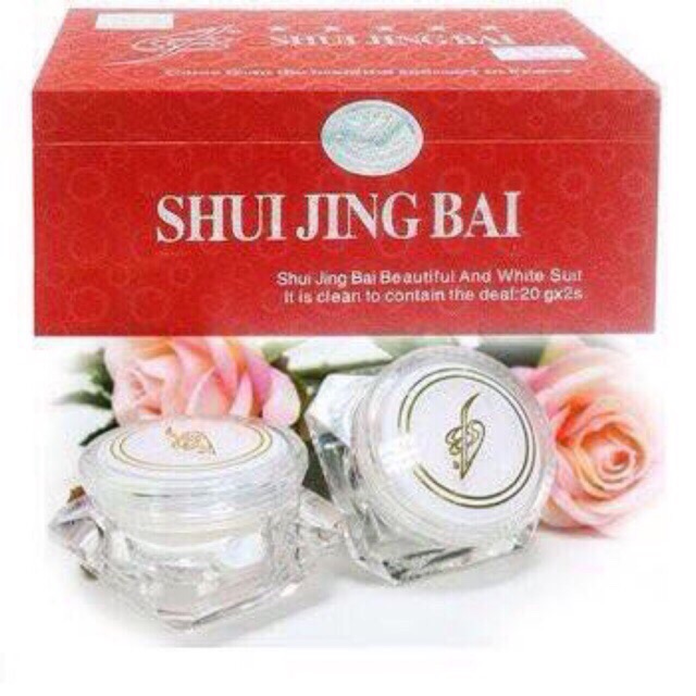 BỘ ĐÔI NGÀY ĐÊM THUỶ TINH BẠCH KEM NÁM SHUI JING BAI