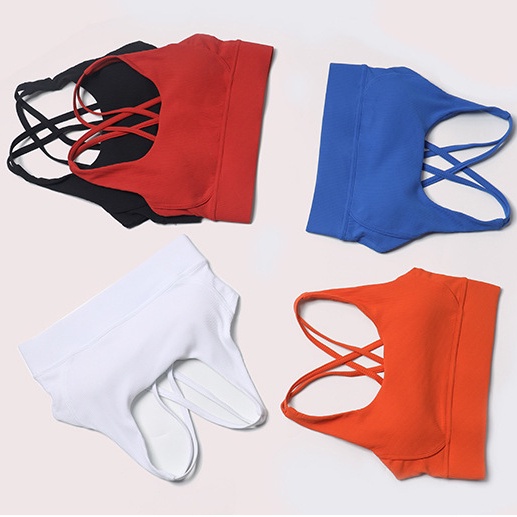 Air active áo bra thể thao Áo Ngực Thể Thao Dây Chéo Lưng áo lót thể thao nữ