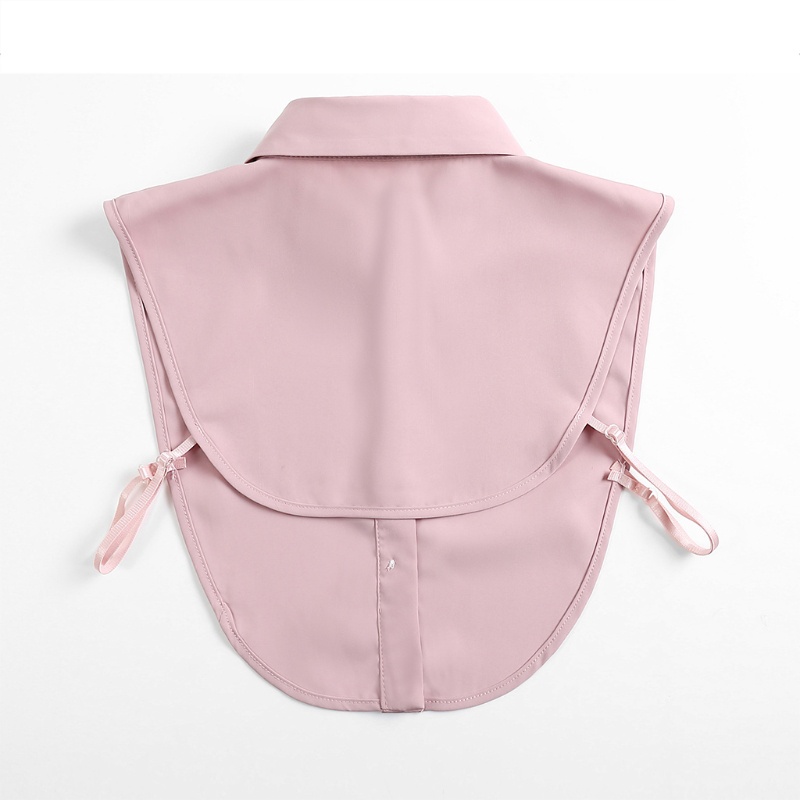 Cổ áo sơ mi rời màu trơn đơn giản cho nữ
 | BigBuy360 - bigbuy360.vn