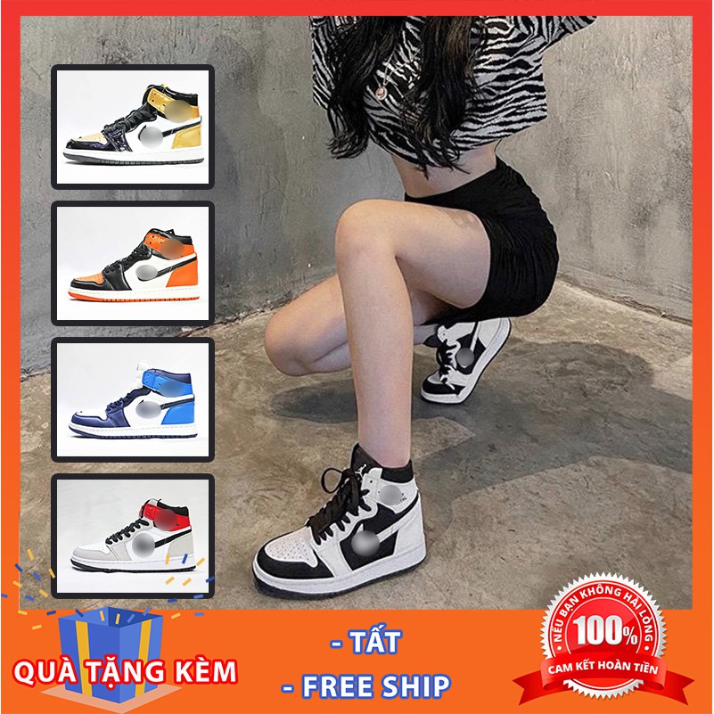 Giày thể thao Jordan, Sneaker Jordan 1 nam cổ cao, Giày bóng rổ hot trend