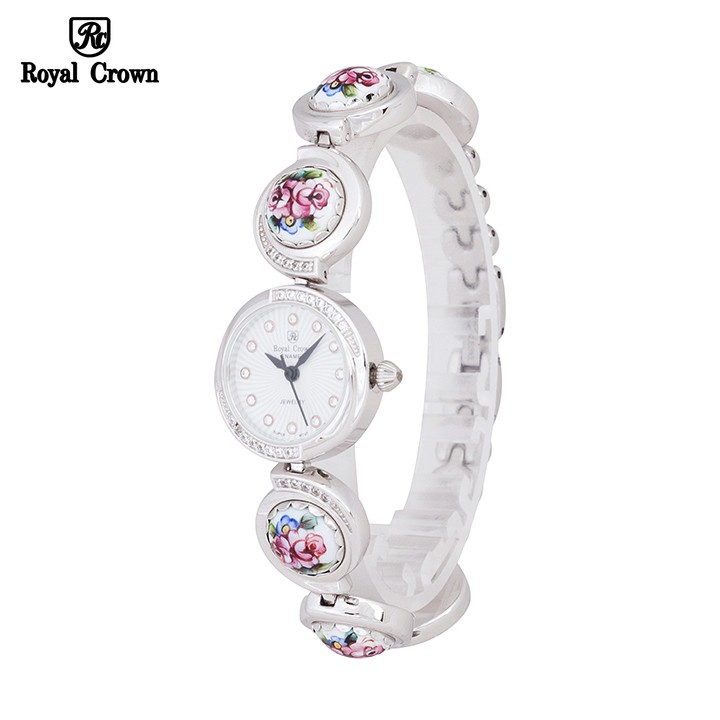 Đồng hồ nữ Chính Hãng Royal Crown 6430 Ceramic Watch (Handmade Special)