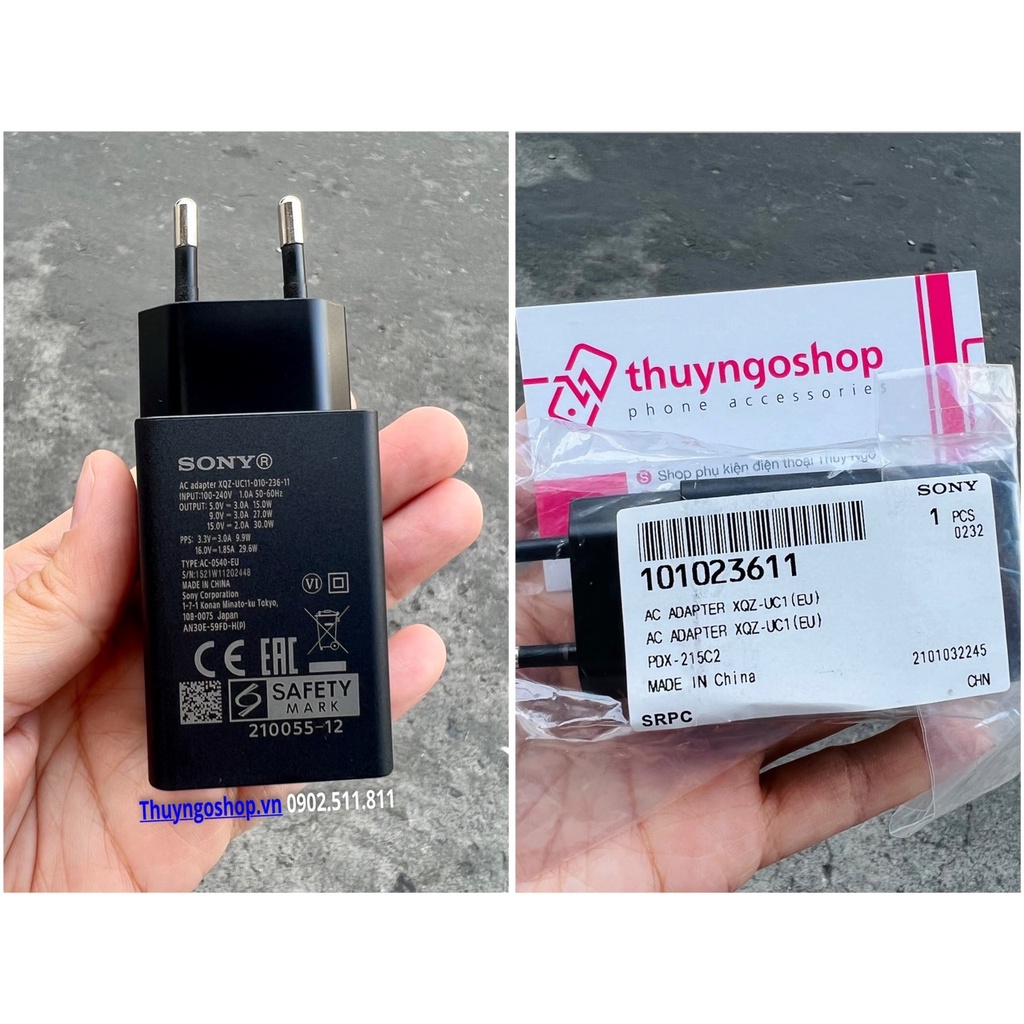 Sạc nhanh 30W Sony Xperia 1 III - Xperia Pro-i