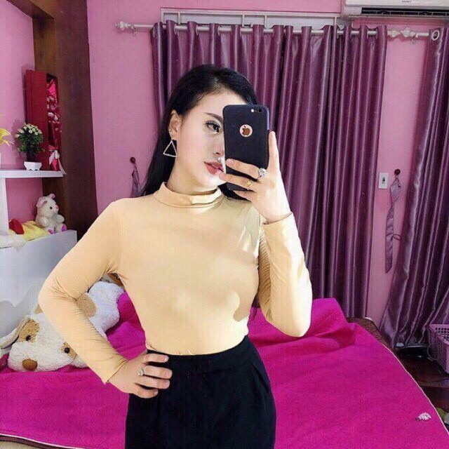 Áo giữ nhiệt nữ co dãn 4 chiều