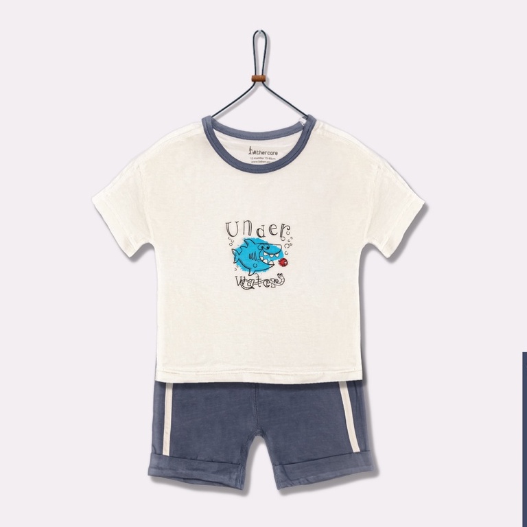 Bộ Quần áo trẻ em FatherCare Cổ tròn Bé Trai CT4 - FC617