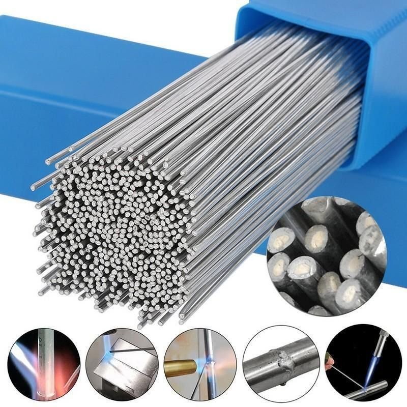 Hộp 40 Que Hàn Nhôm Dễ Chảy Nhiệt Độ Thấp Thanh Hàn 2mm -dùng khò gass mini