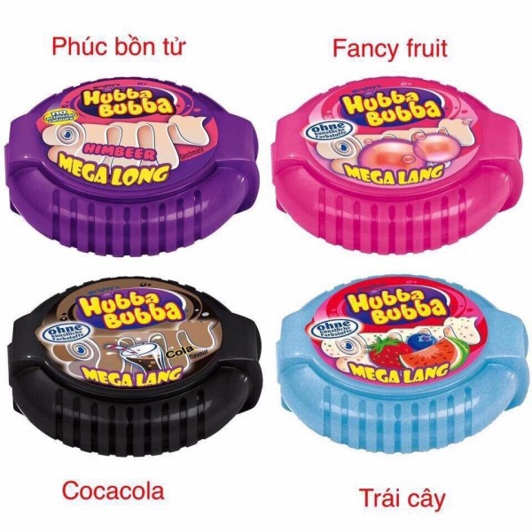 Kẹo cao su Hubba Bubba hàng có sãn