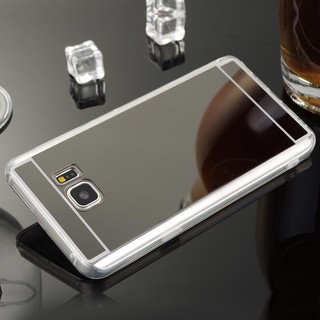 For [ Samsung Galaxy Note 5 ] Mirror Soft TPU Silicone Back Phone Case