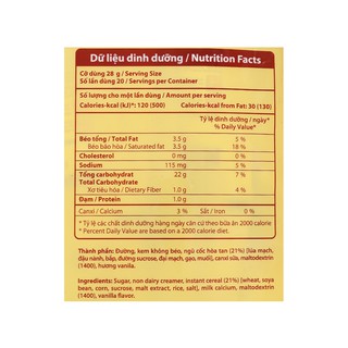 Ngũ cốc dinh dưỡng MacCereal 560g