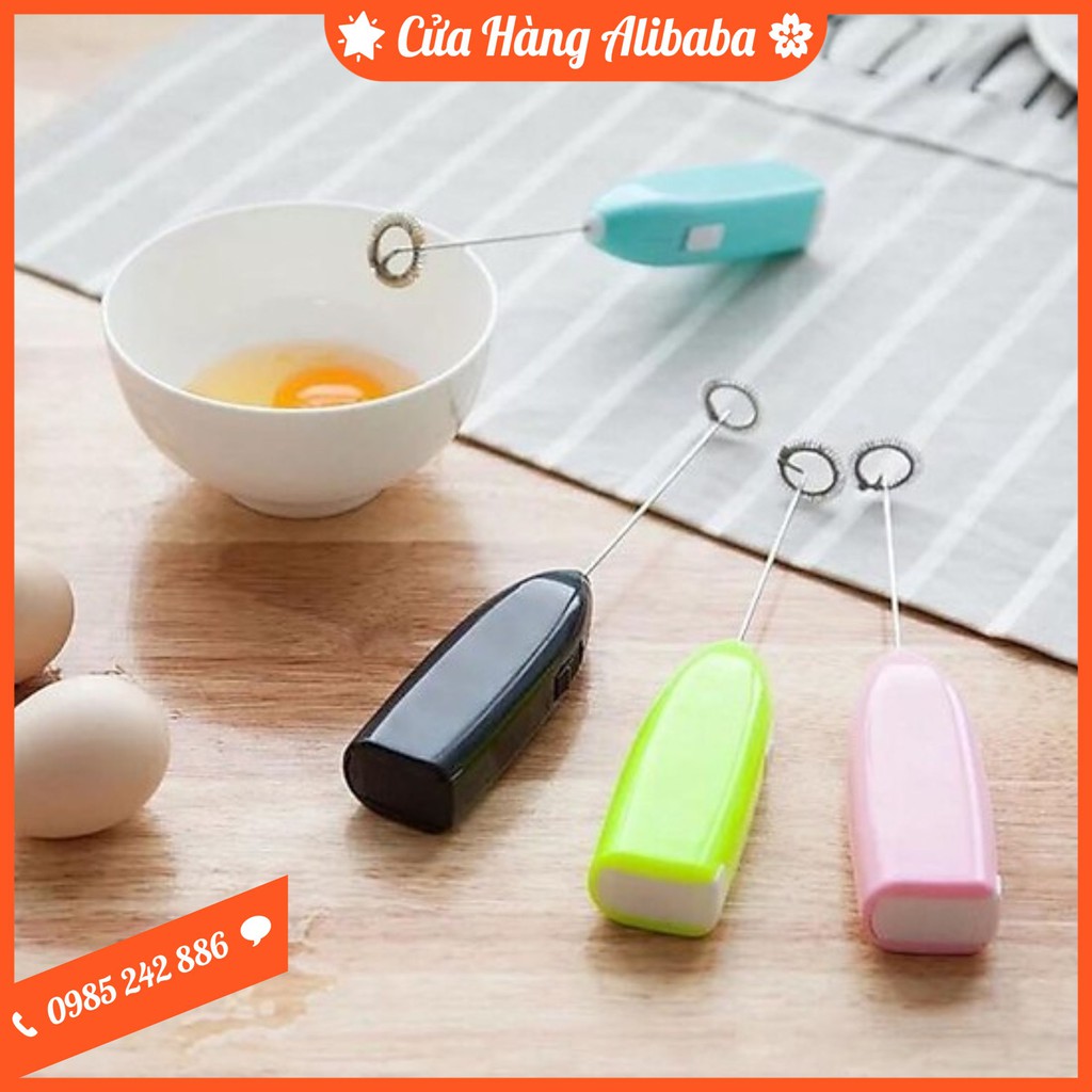 MÁY ĐÁNH TRỨNG ĐÁNH TẠO BỌT CAFE CẦM TAY MINI