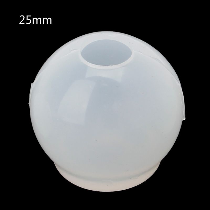 Khuôn Làm Trang Sức Nhựa Resin Hình Cầu DIY Tại Nhà