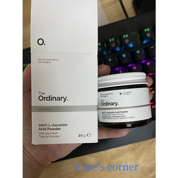 The Ordinary - 100% L-Ascorbic Acid Powder bột vitamin C sáng da mờ thâm