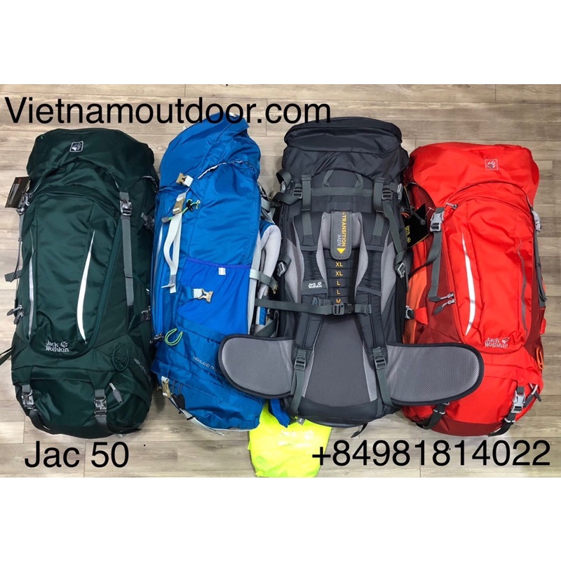 Balo phươt Jack Wolfskin Denali 50