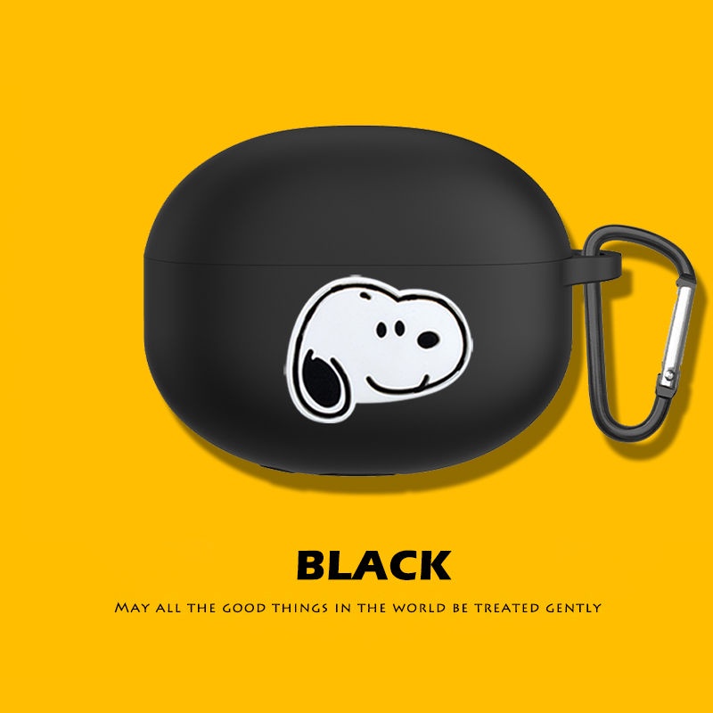 Vỏ Bảo Vệ Hộp Sạc Tai Nghe Redmi Buds 4 Pro Hình Pikachu &amp; Snoopy