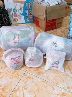 Sỉ set 5 túi giặt đồ nhiều kích cỡ