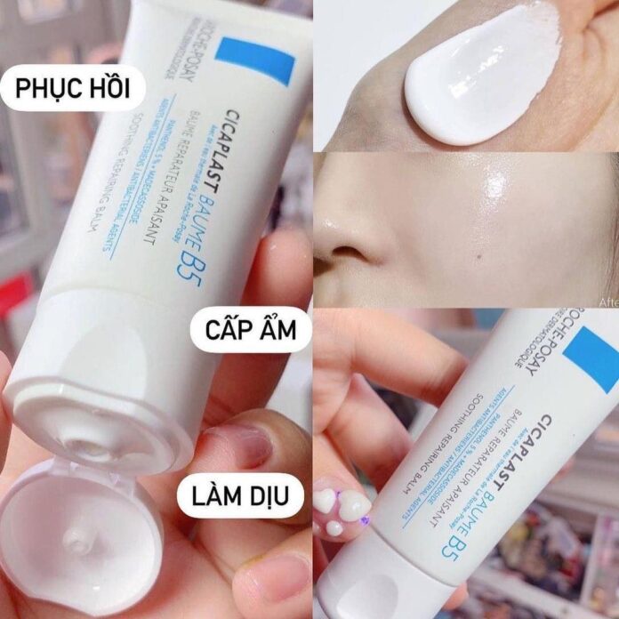 Kem dưỡng làm dịu mát da La roche posay Cicaplast Baume B5 100ml - tem phụ