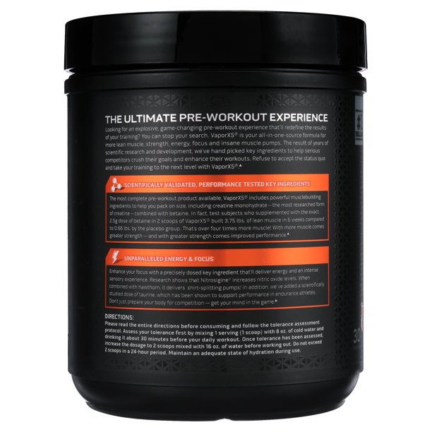 Pre-Workout Vapor X5 Next Gen - NHIỀU HƯƠNG VỊ - Hộp 30 lần dùng - HÀNG CHÍNH HÃNG MUSCLETECH
