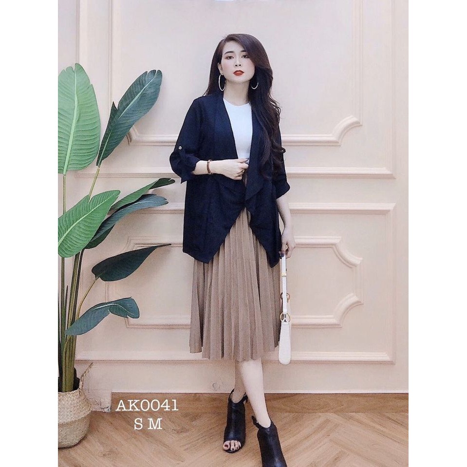 XẢ KHO Áo khoác Blazer nữ  Hot Trend  Hàn Quốc có đai thắt siêu xinh đủ màu | BigBuy360 - bigbuy360.vn