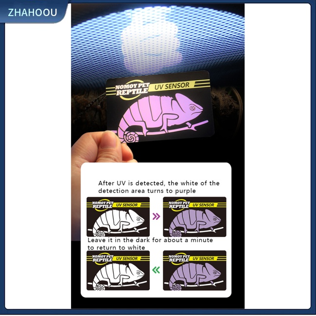 ☃Nhà☃ Thẻ Kiểm Tra Bằng Tia Uv Trong Vòng 10 Giây Cho Thú Cưng Bò Sát