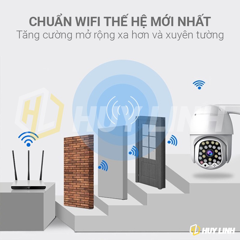 Camera wifi ngoài trời Yoosee EVKVO D26S - Cảm biến 2.0MP 23 Led