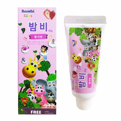 Kem Đánh Răng Trẻ Em Bambi Kids 60Gram